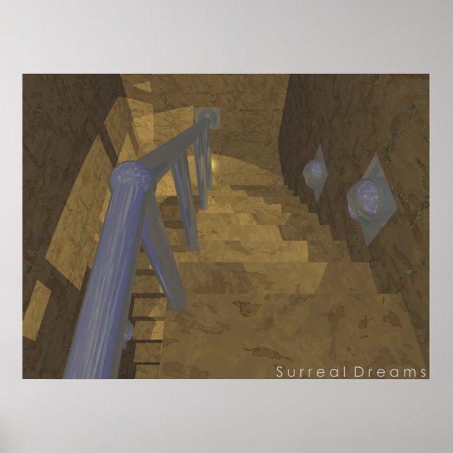 Poster Escaliers (Devant)