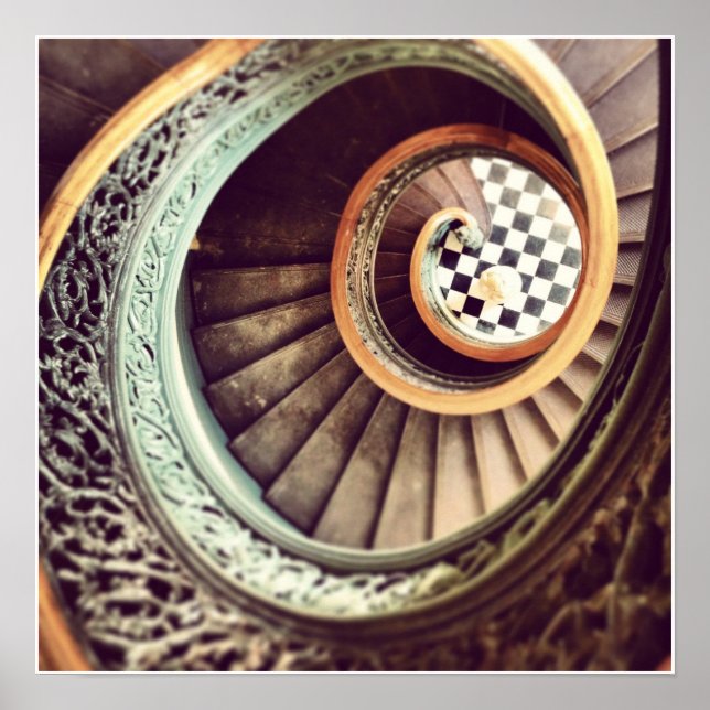 Poster Escaliers musicaux (Devant)