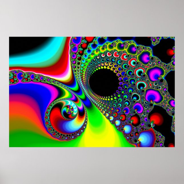 Poster escargot perdu et trou (Devant)