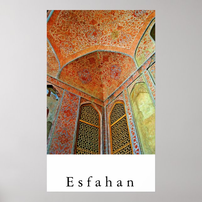 Poster Esfahan (Devant)