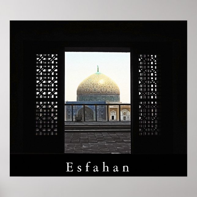 Poster Esfahan (Devant)