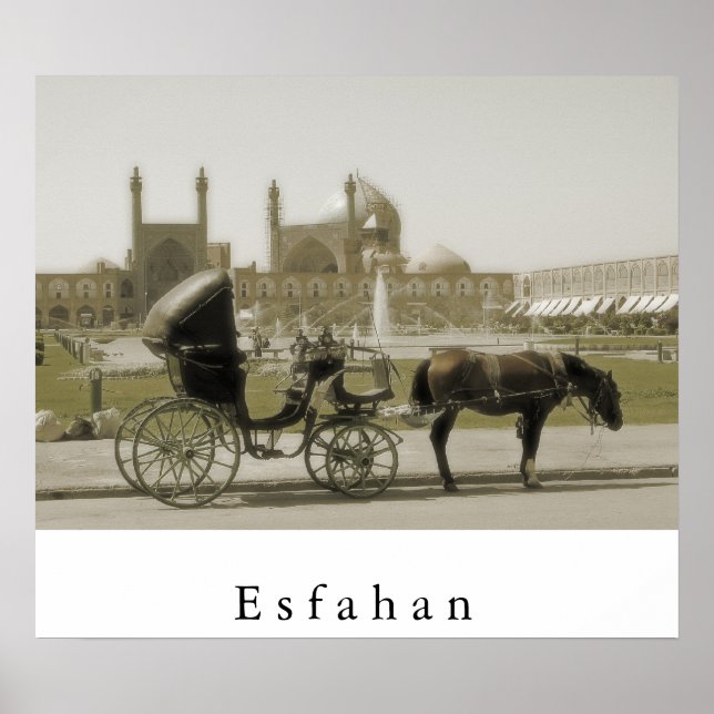 Poster Esfahan (Devant)