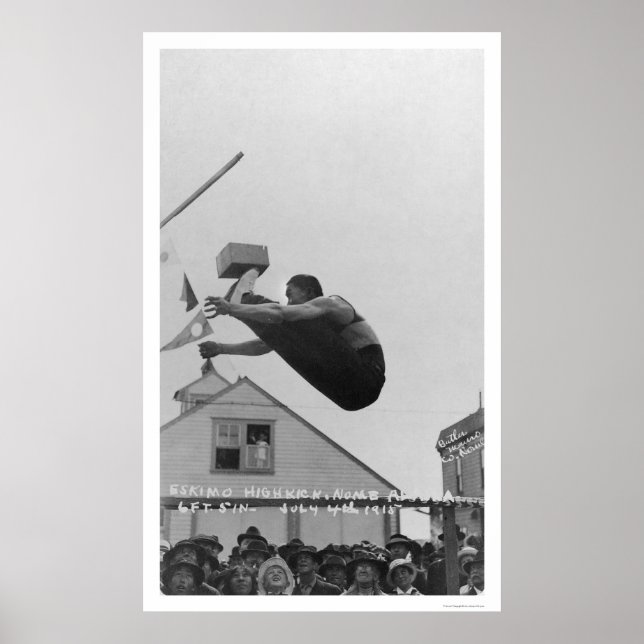 Poster Eskimo Highkick Star Alaska 1915 (Devant)