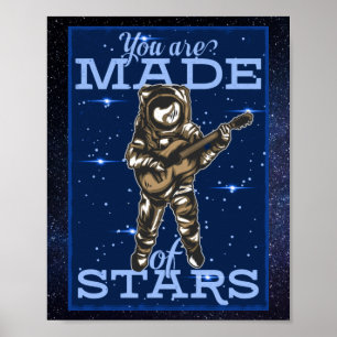 Poster Espace Adorable Vous Êtes Fait D'Étoiles