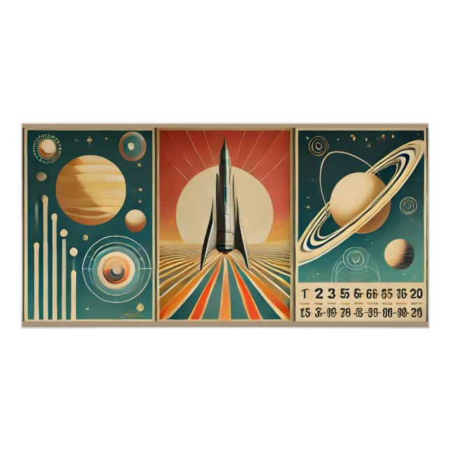 Poster Espace Art Espace Temps Espace (Devant)