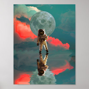 Poster Espace astronautique