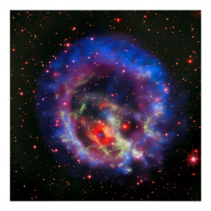 Poster Espace, astronomie, supernova, galaxie, NASA, étoi