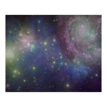 Espace, étoiles, galaxies et nébuleuses