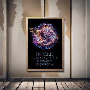 Poster Espace Extérieur, Cosmos, Supernova Cassiopeia A