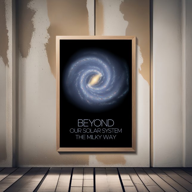 Poster Espace Extérieur, Galaxie, Voie Lactée, Cosmos, Un (Créateur téléchargé)