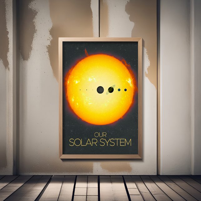 Poster Espace extra-atmosphérique, Système solaire, Solei (Créateur téléchargé)