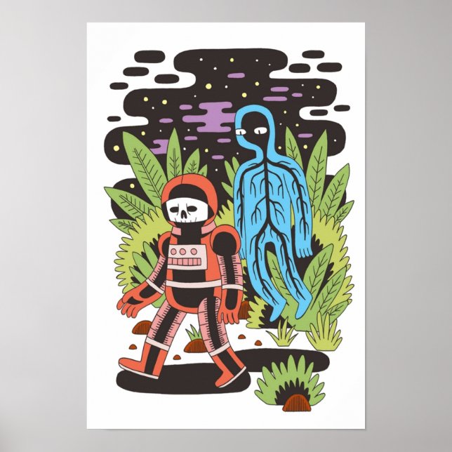 Poster Espace fantôme (Devant)
