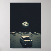 Espace Futuriste Rétro Vintage, l'art généré par l