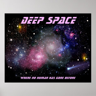 Poster Espace profond