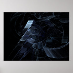 Poster Espace Sci-Fi gelé