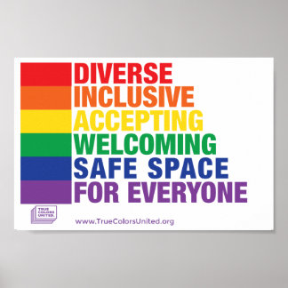 Poster Espace sécurisé