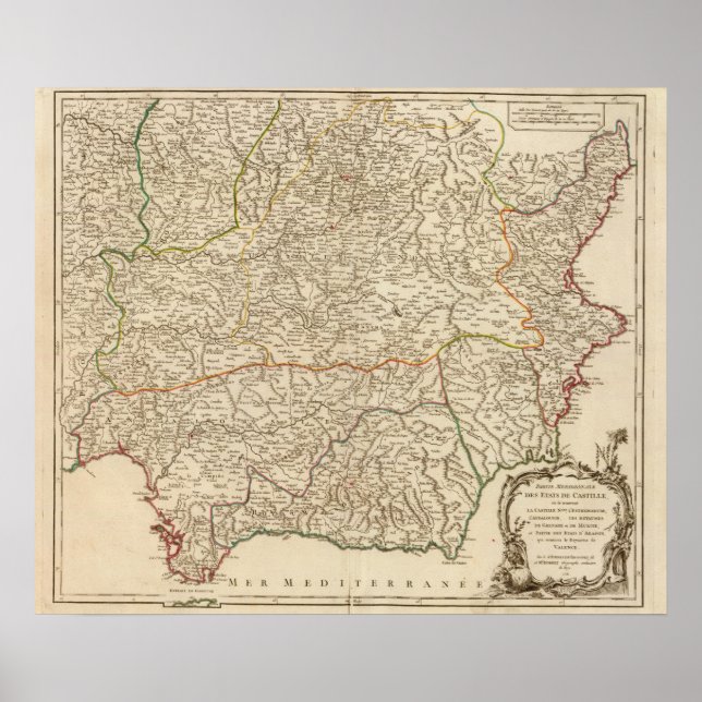 Poster Espagne (Devant)