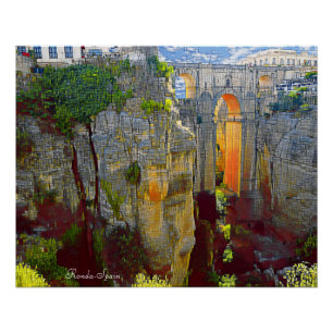 Poster Espagne réelle - Ronda