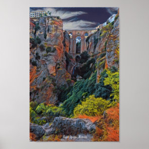 Poster Espagne-Ronda