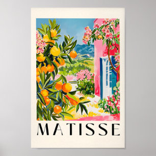 Poster espagnol Oranges, Moderne du milieu du sièc