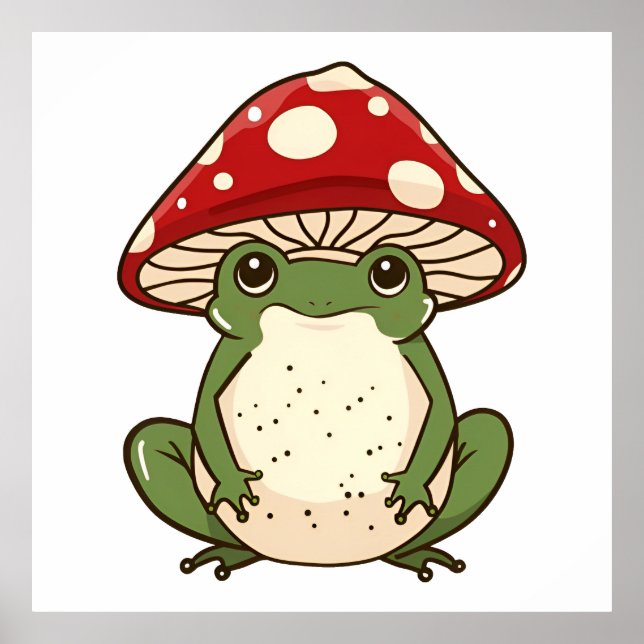 Poster Espèce de grenouille géante (Devant)