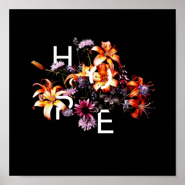 Poster 'espoir' (Devant)