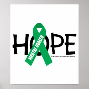 Poster Espoir de santé mentale