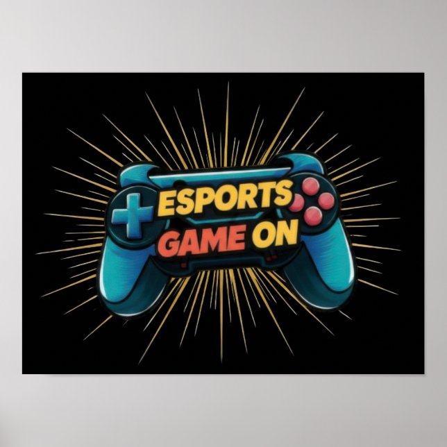 Poster Esports Game Sport (Devant)