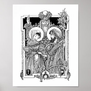 Poster Espousal de la Sainte Vierge 8" x 10" Imprimer
