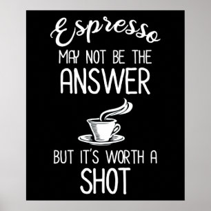 Poster Espresso n'est peut-être pas une réponse, mais ça