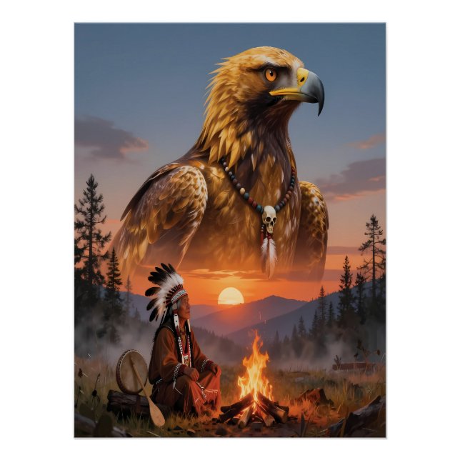 Poster Esprit de l'Aigle (Devant)