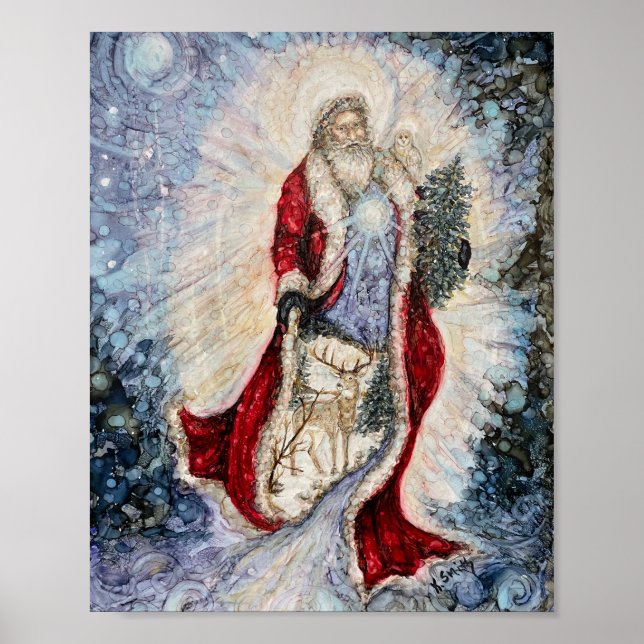 Poster Esprit de Noël Imprimer (Devant)