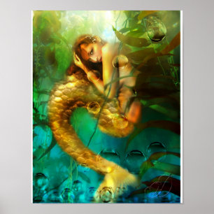 Poster Esprit d'eau caché