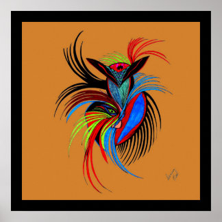 Poster Esprit d'oiseaux