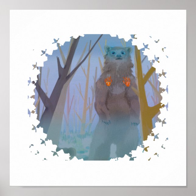 Poster Esprit d'ours (Devant)