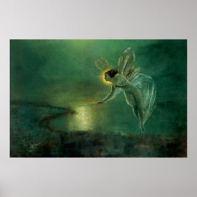 Poster Esprit Fée Victorien de la Nuit Imprimer (Devant)