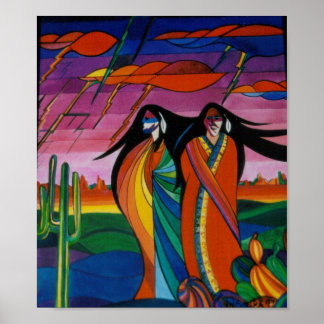 Poster Esprits du désert