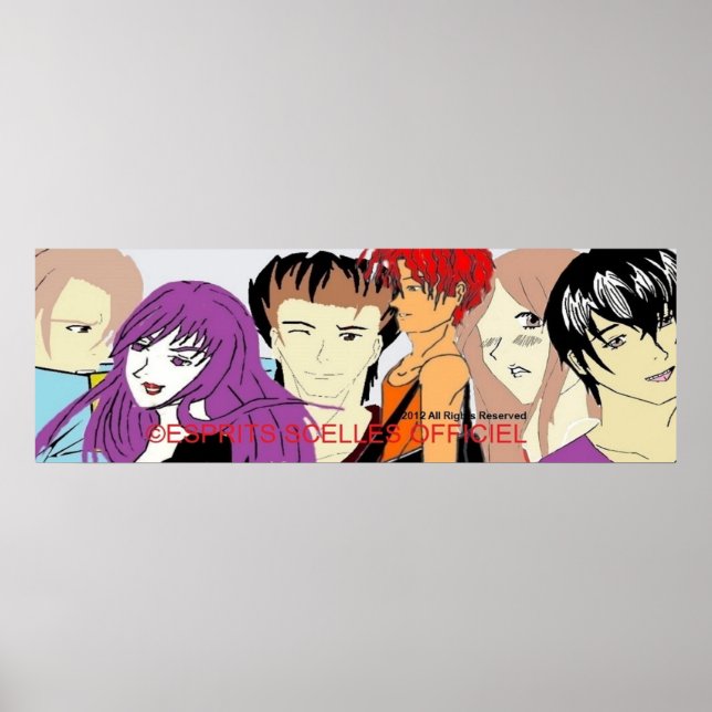 Poster Esprits Scellés (Devant)