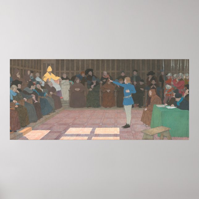 Poster Essai de Jeanne d'Arc - Boutet de Monvel Beaux Art (Devant)