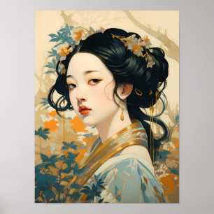 Poster Essence exquise de l'élégance chinoise