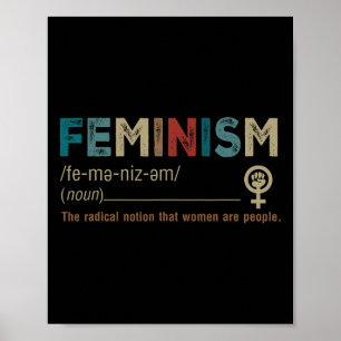 Poster Est-Ce La Notion Radicale Que Les Femmes Sont Des 