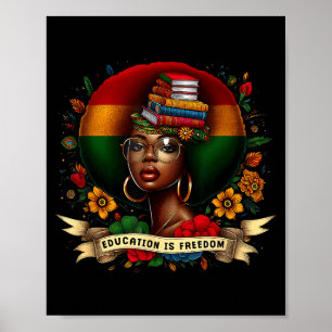 Poster Est-ce que l'éducation est la liberté du Mois de l