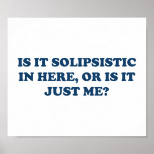 Poster Est-il solidaire ou est-ce juste moi?
