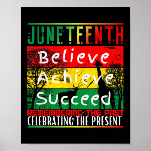 Poster Est ma fête d'indépendance Black Pride Melanin