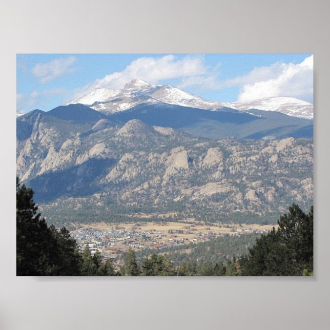Poster Estes Park, Colorado 01 (Devant)
