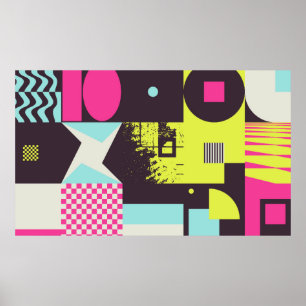 Poster Esthétique néomoderne de la brutalité conception p