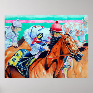 Poster Et ils ne sont pas là, course à cheval