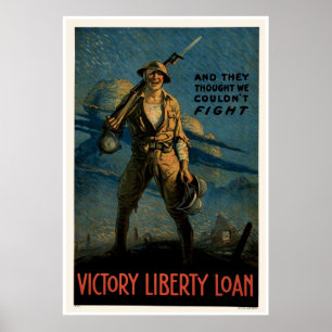 Poster Et ils pensaient que nous ne pouvions pas nous bat