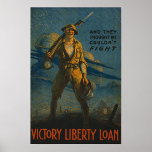 Poster Et ils pensaient que nous ne pouvions pas nous bat