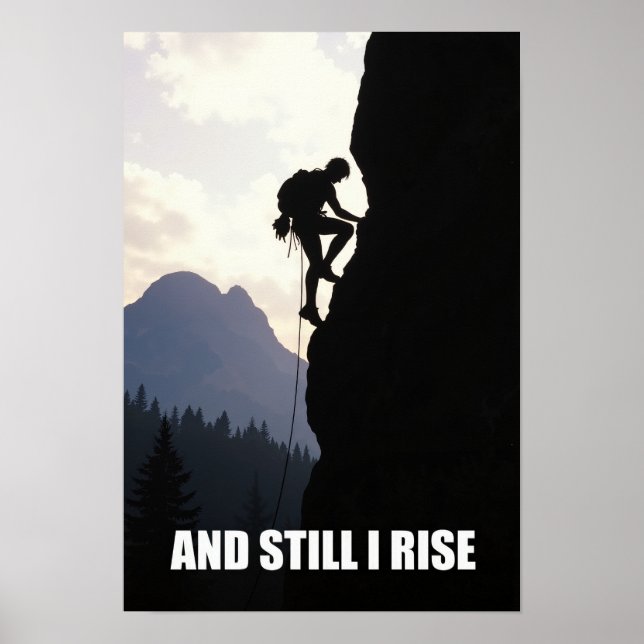 Poster Et J'Augmente Encore L'Art Motivatif (Devant)